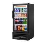 True GDM-08-HC~TSL01 - Merchandiser, one-section, (1) glass hinged door, powder coated exterior